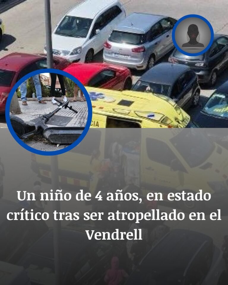 El Vendrell: El Niño De 4 Años Atropellado En Patinete De Juguete