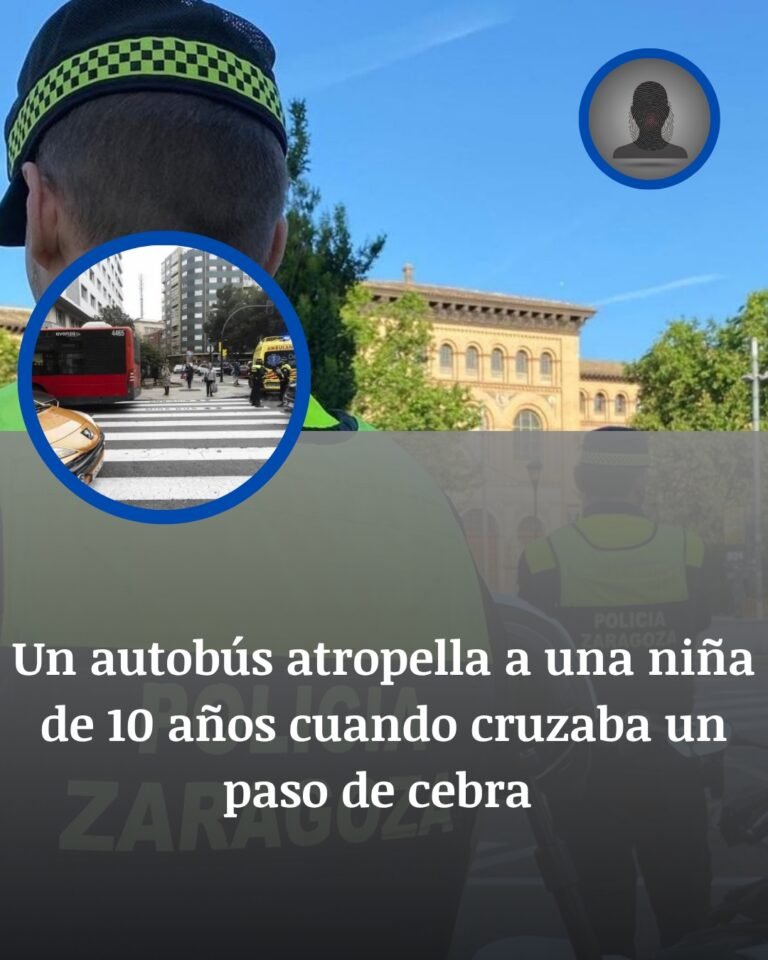 Tragedia en el asfalto de Zaragoza: Un autobús atropella a una niña de diez años en pleno centro