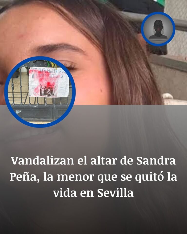 Sevilla: El Altar De Sandra Peña Vandalizado Tres Veces