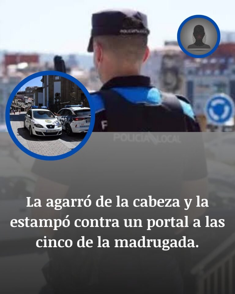 Salvajada en Pontevedra: Un hombre estampa la cabeza de su pareja contra un portal en plena madrugada