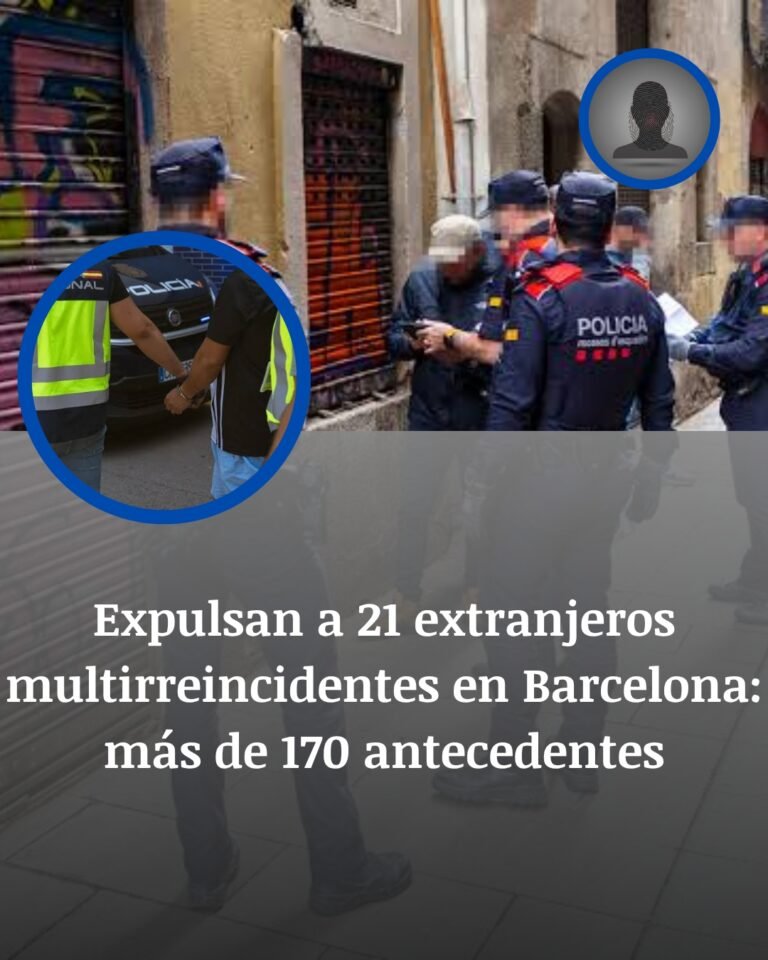 Expulsados 21 Multirreincidentes En Barcelona Con Más De 170 Antecedentes
