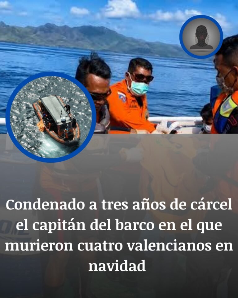 Indonesia: La Sentencia Del Barco Donde Murieron Cuatro Valencianos En Navidad