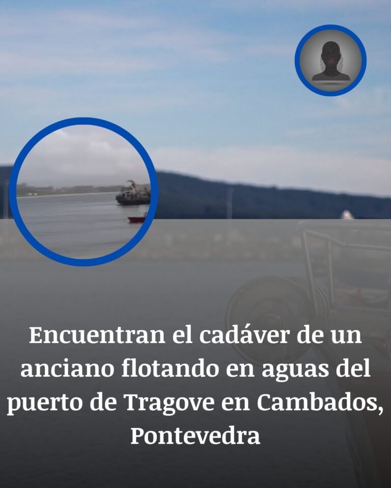 Cambados: hallan el cadáver de un anciano de 83 años flotando en el puerto de Tragove