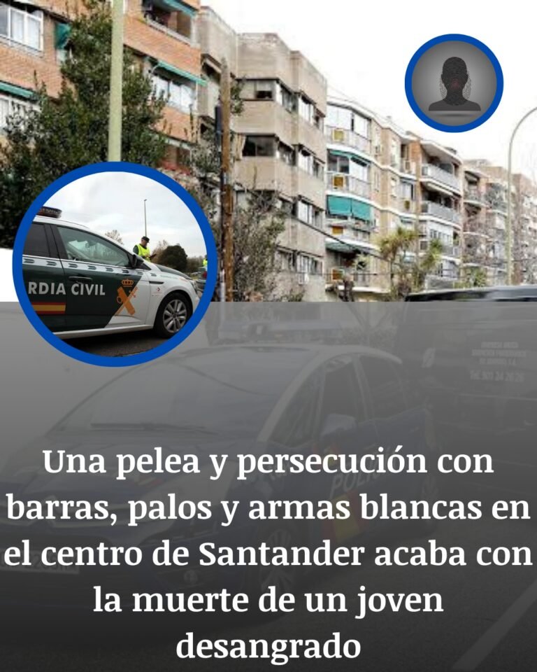 Santander: un joven muere desangrado tras una persecución con palos, barras y armas blancas
