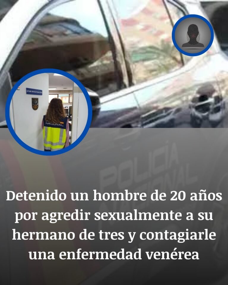 Palma: detenido un joven de 20 años por agredir sexualmente a su hermano de 3 años y contagiarle una ETS