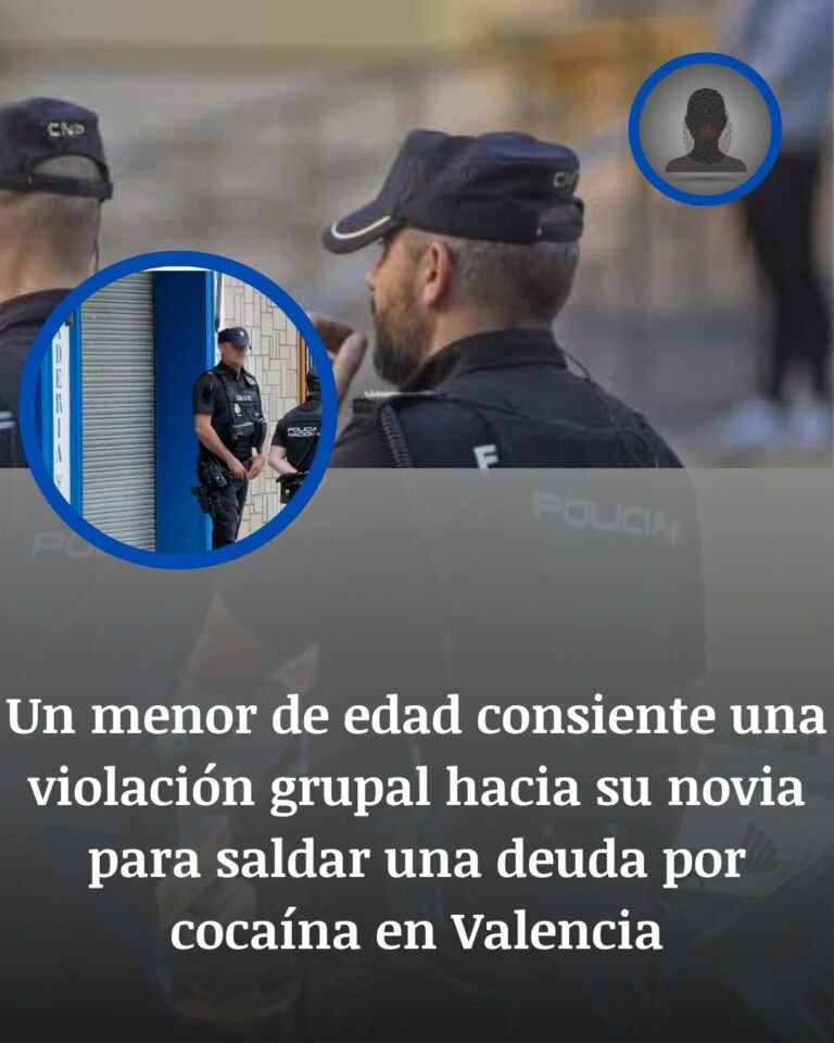 Valencia: un menor permitió la violación de su novia para saldar una deuda de cocaína