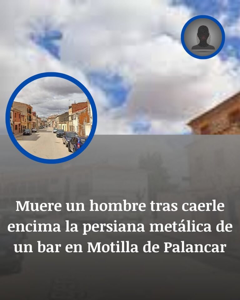 La persiana mortal de Motilla de Palancar: un hombre muere atrapado al intentar entrar en un bar de Cuenca