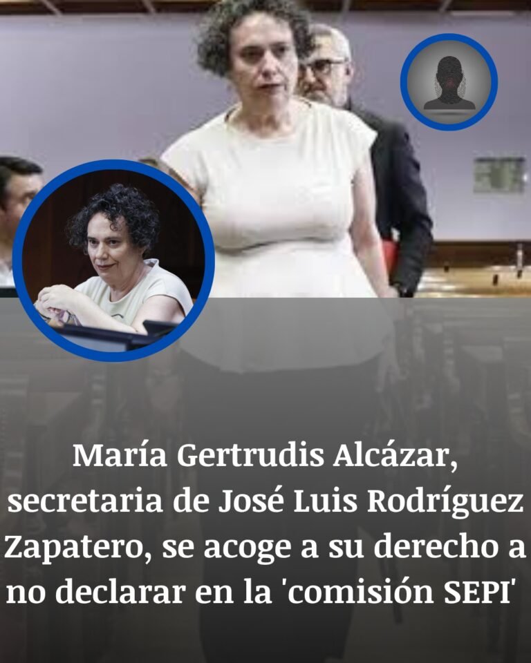 María Gertrudis Alcázar guarda silencio en el Senado por el caso Plus Ultra