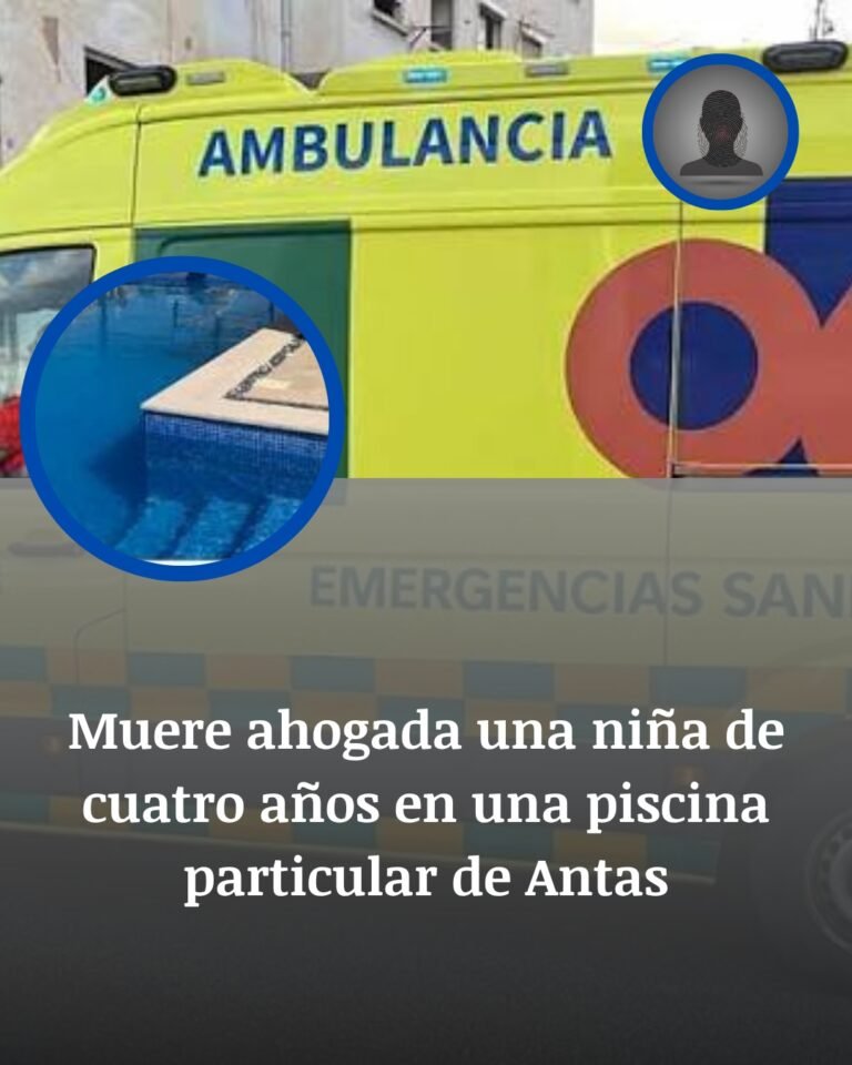 Muere una niña de cuatro años ahogada en una piscina particular de Antas, Almería