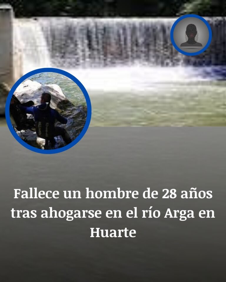 Un hombre de 28 años muere ahogado en el río Arga en Huarte, Navarra