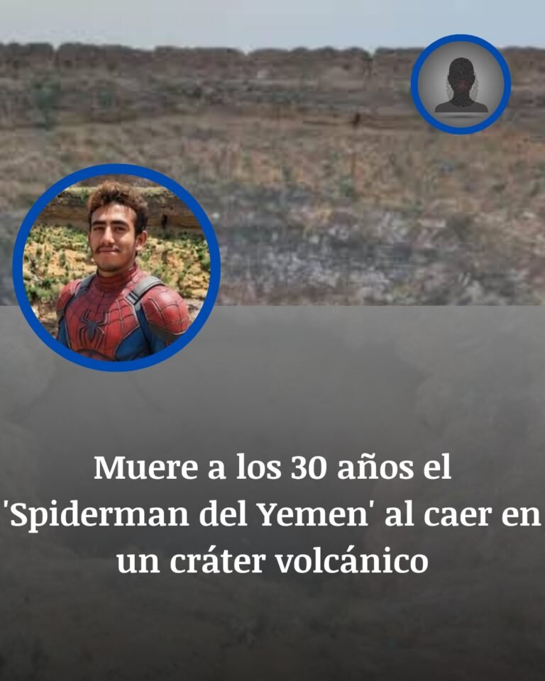 Muere el Spiderman del Yemen al caer en un cráter volcánico durante una escalada extrema