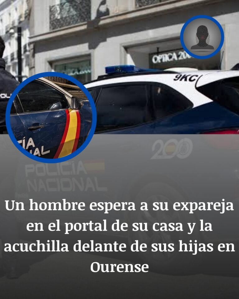 Terror en Ourense: Un hombre acecha a su expareja en el portal y la acuchilla salvajemente delante de sus hijas de tres años