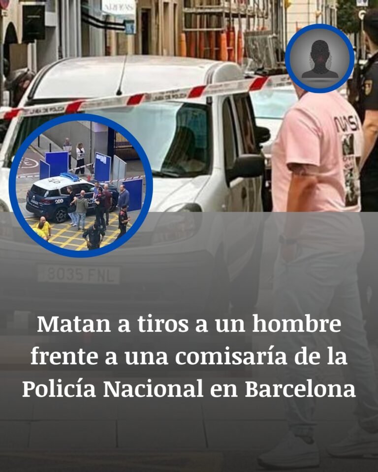 Impunidad absoluta en Barcelona: Asesinan a un hombre de un tiro en la cabeza frente a una comisaría