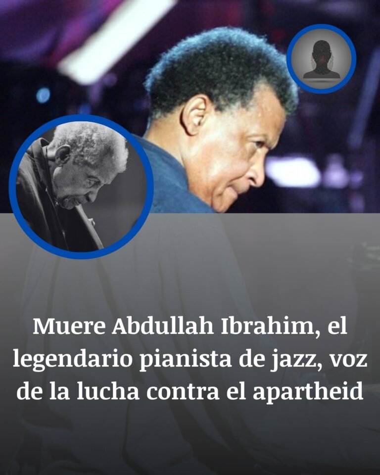 Muere Abdullah Ibrahim, leyenda del jazz y símbolo eterno contra el apartheid