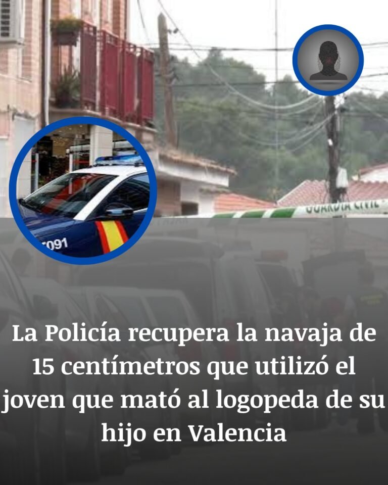 Recuperan la navaja del crimen del logopeda en València mientras persiste la sombra del supuesto abuso