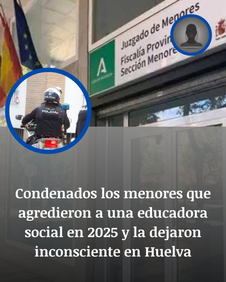 Huelva: la condena a los menores que dejaron inconsciente a una educadora social reabre una noche de terror