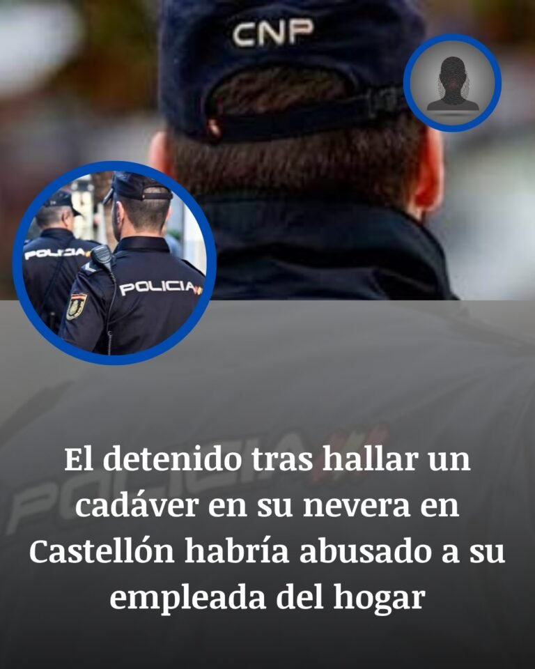 Castellón: una denuncia por violación llevó a la Policía hasta un cadáver oculto en una nevera