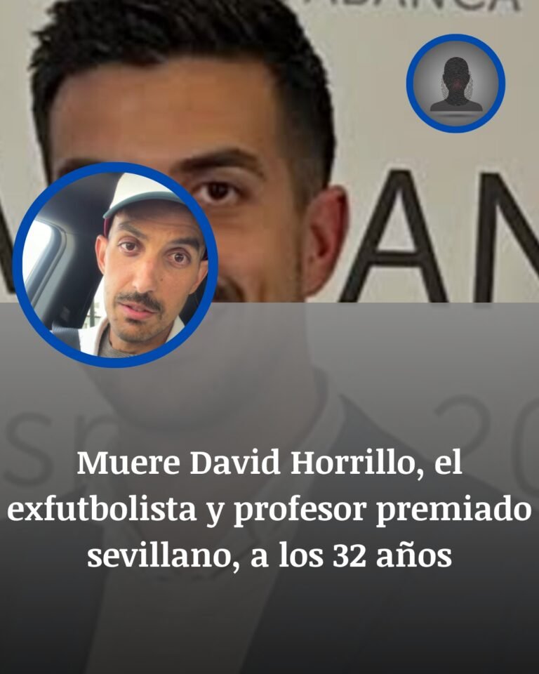 Muere David Horrillo, profesor premiado y exfutbolista sevillano, a los 32 años tras una dura lucha contra la leucemia