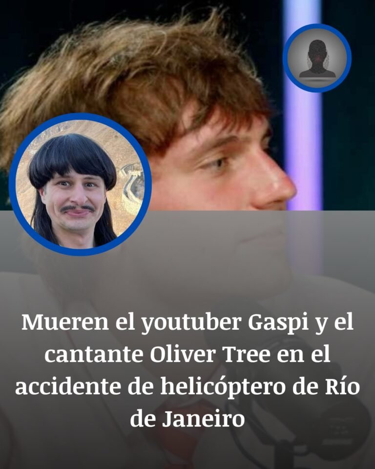 Gaspi y Oliver Tree mueren en un choque de helicópteros en Río de Janeiro que dejó seis víctimas