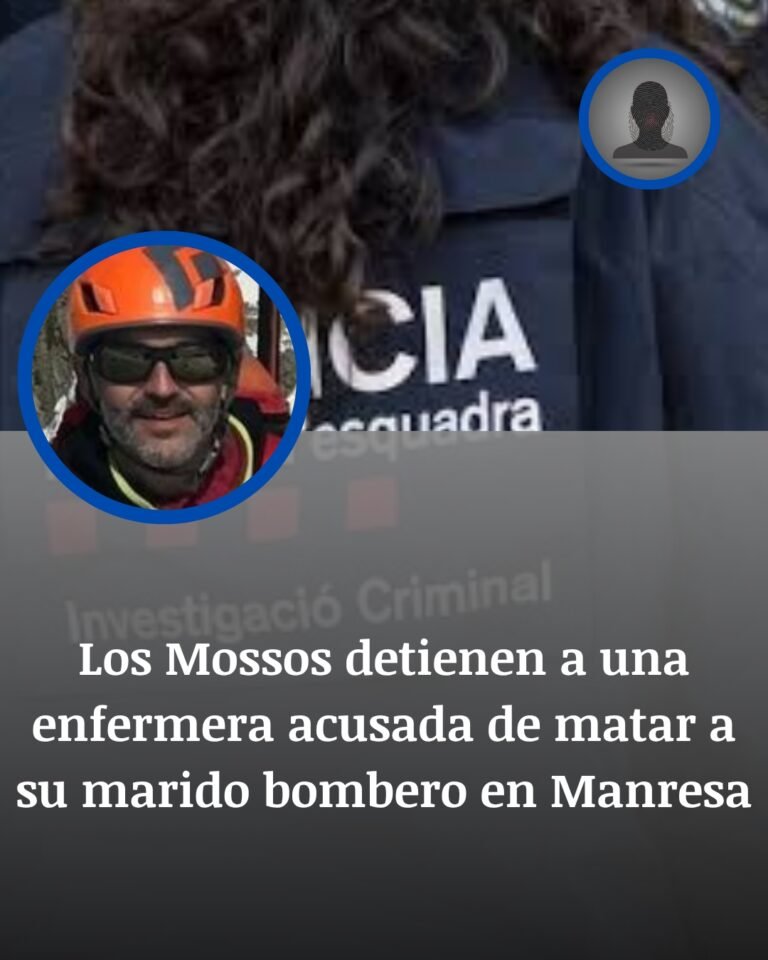 Detenida una enfermera por la muerte del bombero Albert Santamaría en Manresa tras una supuesta intoxicación