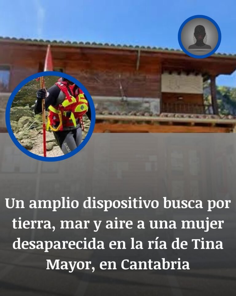 Buscan por tierra, mar y aire a una mujer desaparecida en la ría de Tina Mayor, en Cantabria