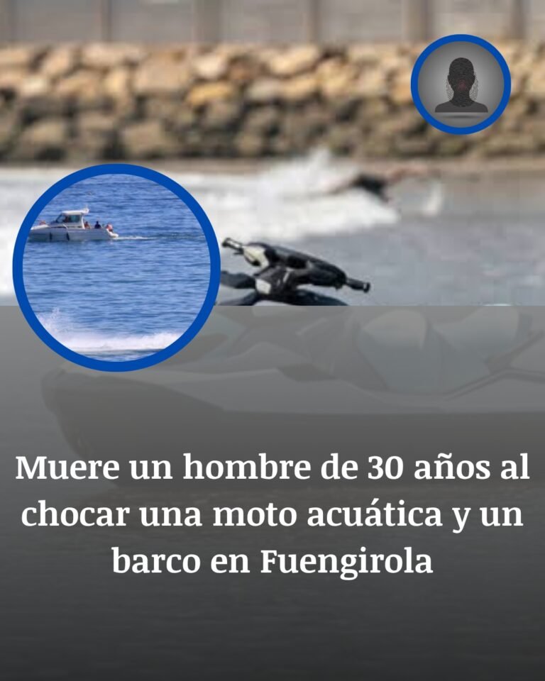 Muere un hombre de 30 años tras chocar una moto acuática con un barco en Fuengirola, Málaga