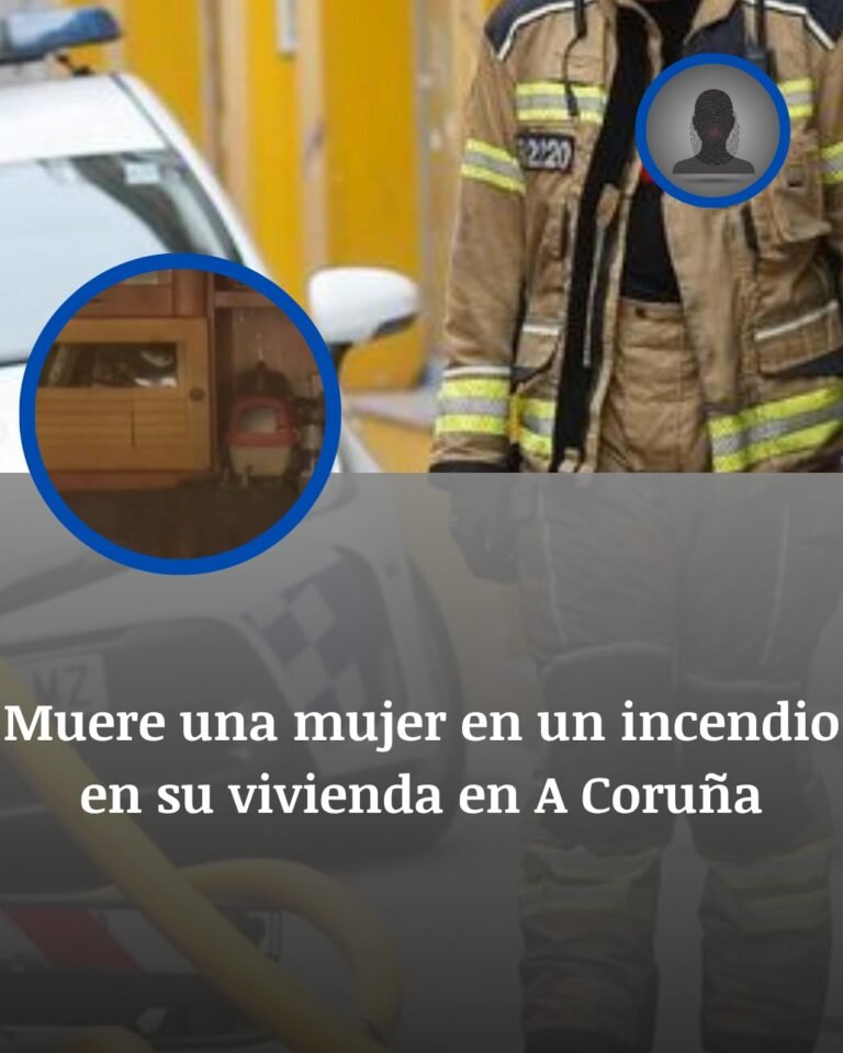 Tragedia silenciosa en A Coruña: Una mujer muere asfixiada en un incendio que se apagó solo