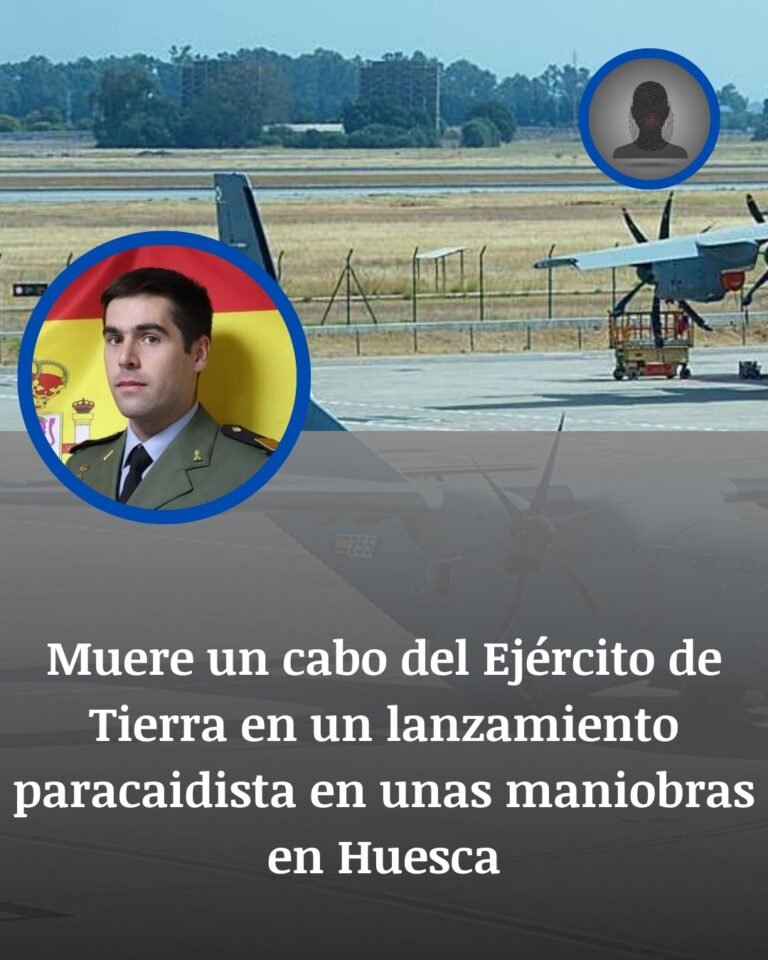 Muere un cabo del Ejército de Tierra en un lanzamiento paracaidista nocturno durante unas maniobras en Huesca
