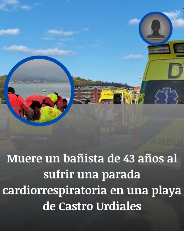 Muere un bañista de 43 años en la playa de Oriñón tras una parada cardiorrespiratoria en Castro Urdiales