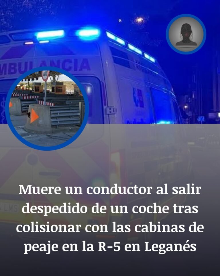 Muere un conductor tras chocar contra las cabinas del peaje de la R-5 en Leganés