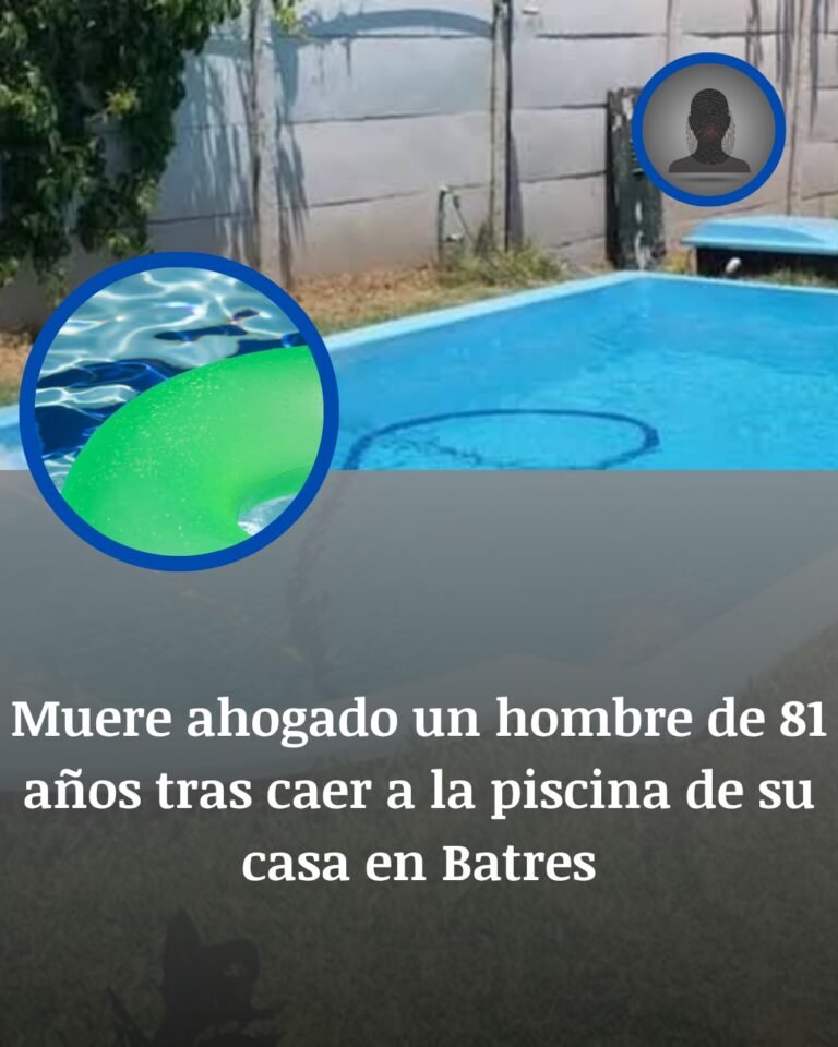 Muere ahogado un hombre de 81 años tras caer a la piscina de su casa en Batres, Madrid