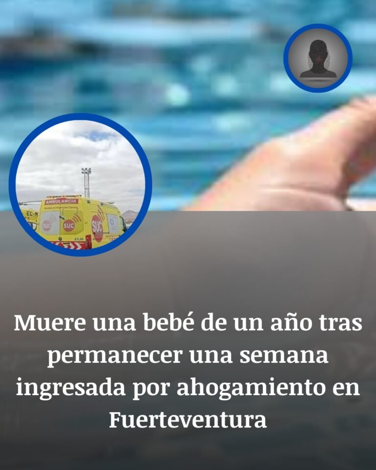 Muere la bebé rescatada tras ahogarse en la piscina de un hotel en Fuerteventura