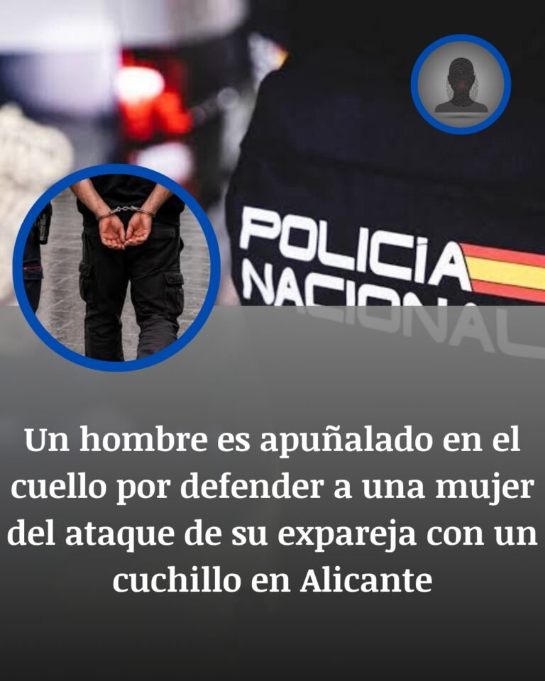 Alicante: el hombre que frenó una agresión contra una mujer acabó apuñalado en el cuello horas después