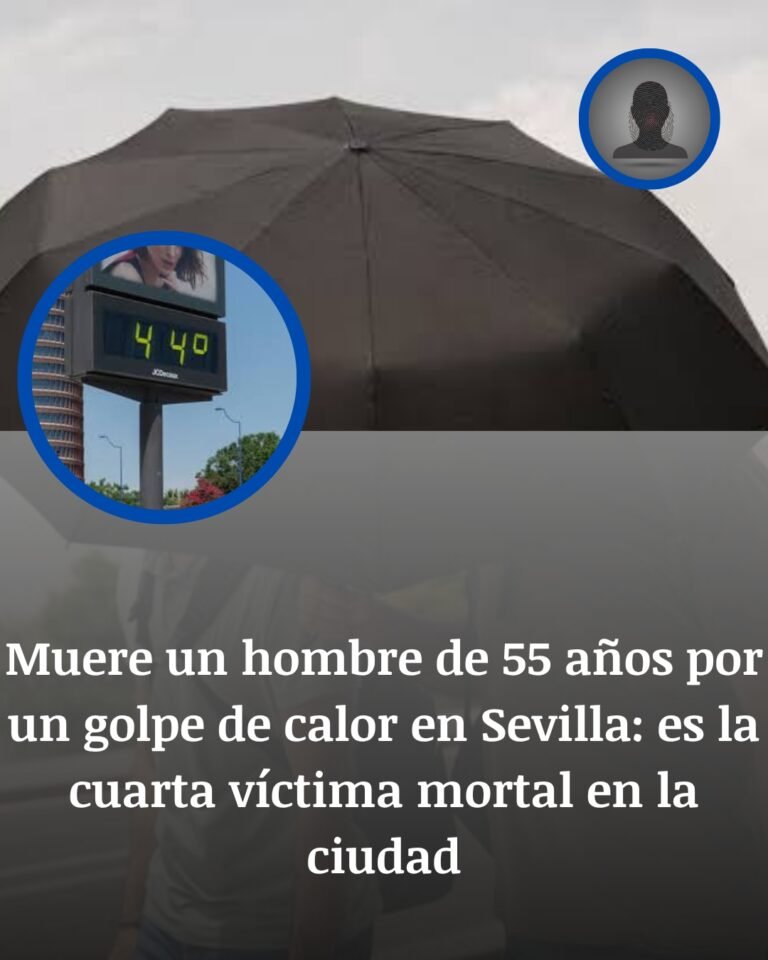 Cantillana (Sevilla): muere un hombre de 55 años tras diez días ingresado por un golpe de calor sufrido en su casa