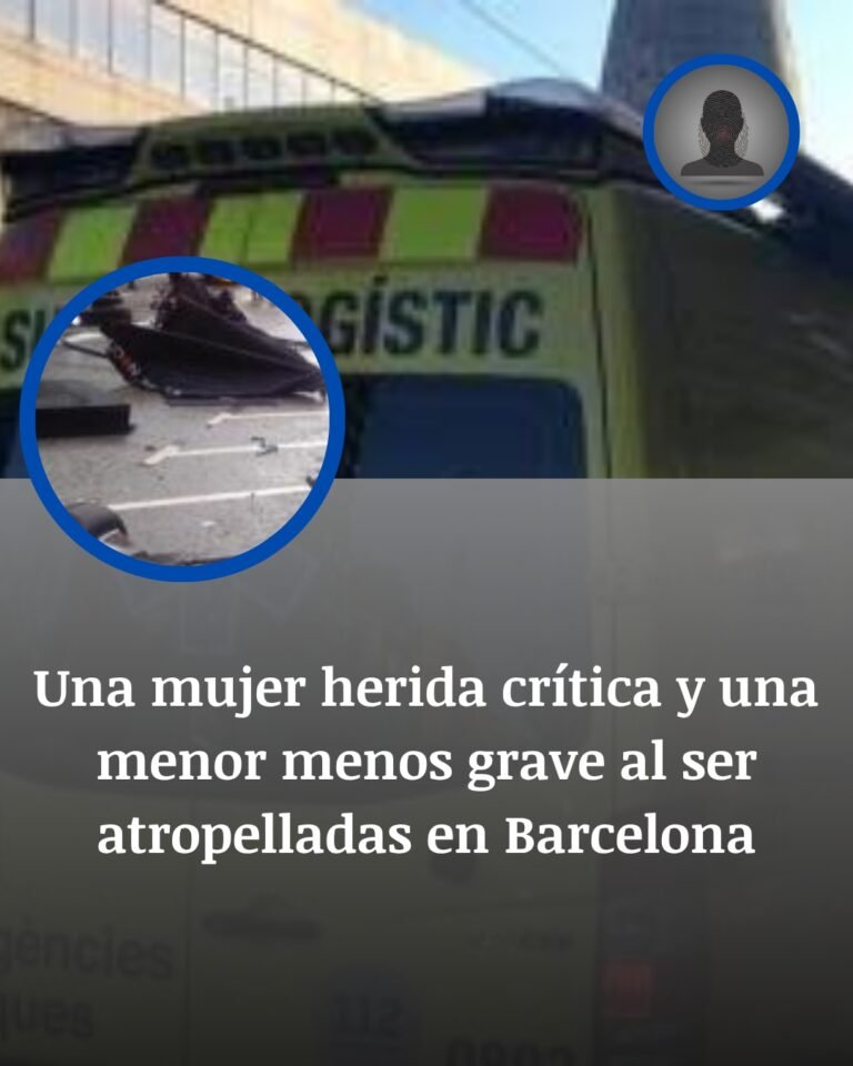Atropello en la calle Aragón de Barcelona: una mujer lucha por sobrevivir y un menor resulta herido