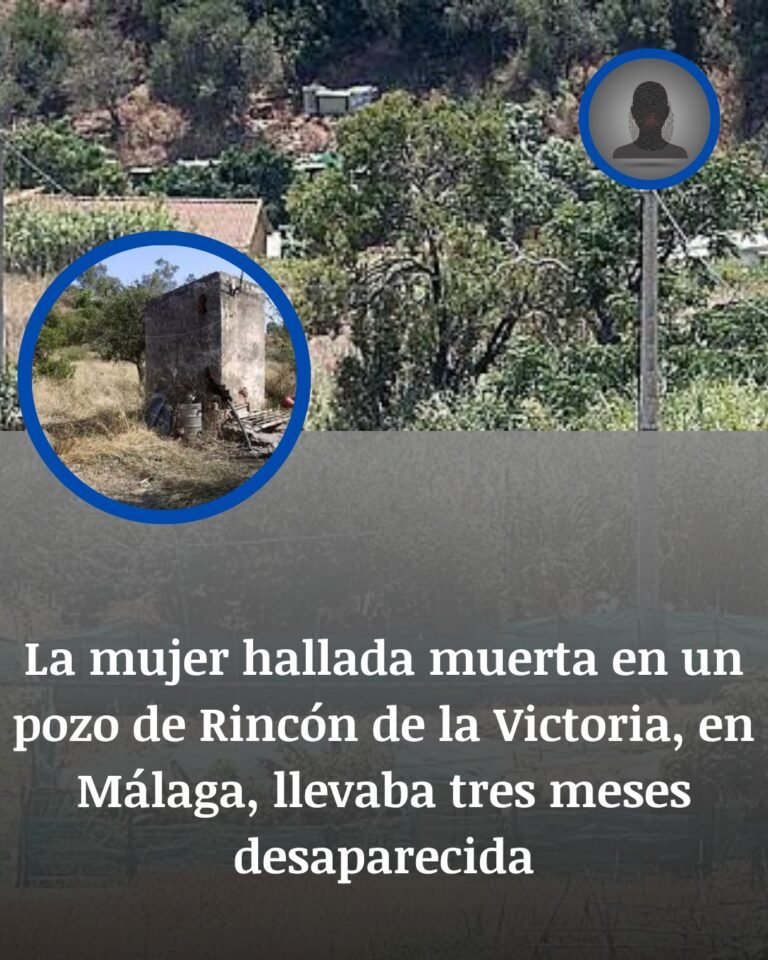Cristina apareció en un pozo de Rincón de la Victoria tras tres meses desaparecida y con tres detenidos por su muerte