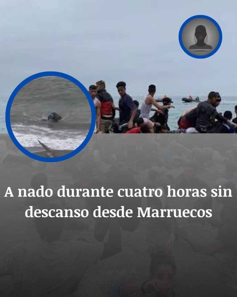 Ceuta, al límite: cientos de migrantes cruzan a nado desde Marruecos y desbordan la acogida