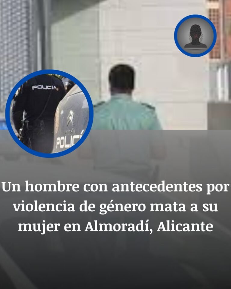 Almoradí, Alicante: una mujer apareció muerta en casa y su marido, con antecedentes por violencia de género, quedó detenido