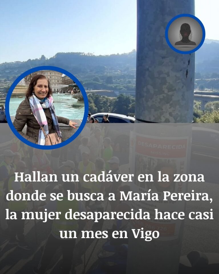 Hallan un cadáver en Redondela y todo apunta a María Pereira, desaparecida desde junio en Vigo