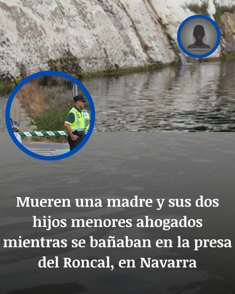 Madre y dos hijos muertos en la presa de Roncal: la tarde trágica en el río Esca, Navarra