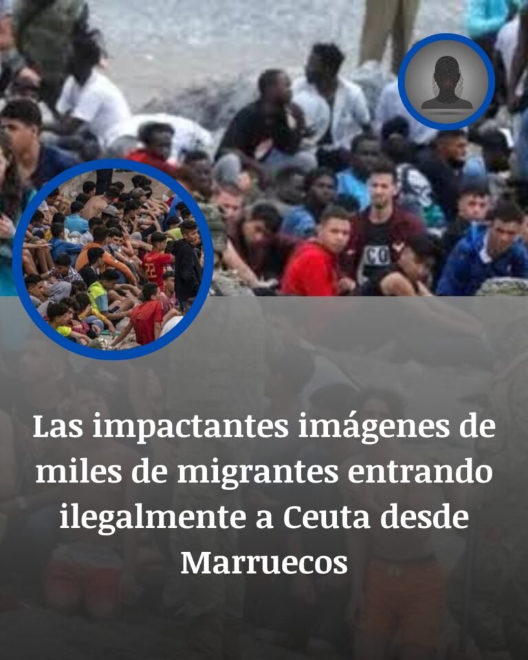 Ceuta, desbordada por una nueva entrada masiva de migrantes desde Marruecos