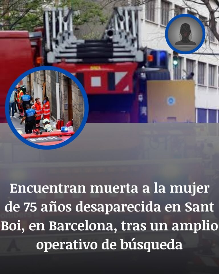 Hallan muerta en Sant Boi a una mujer de 75 años tras un amplio operativo de búsqueda