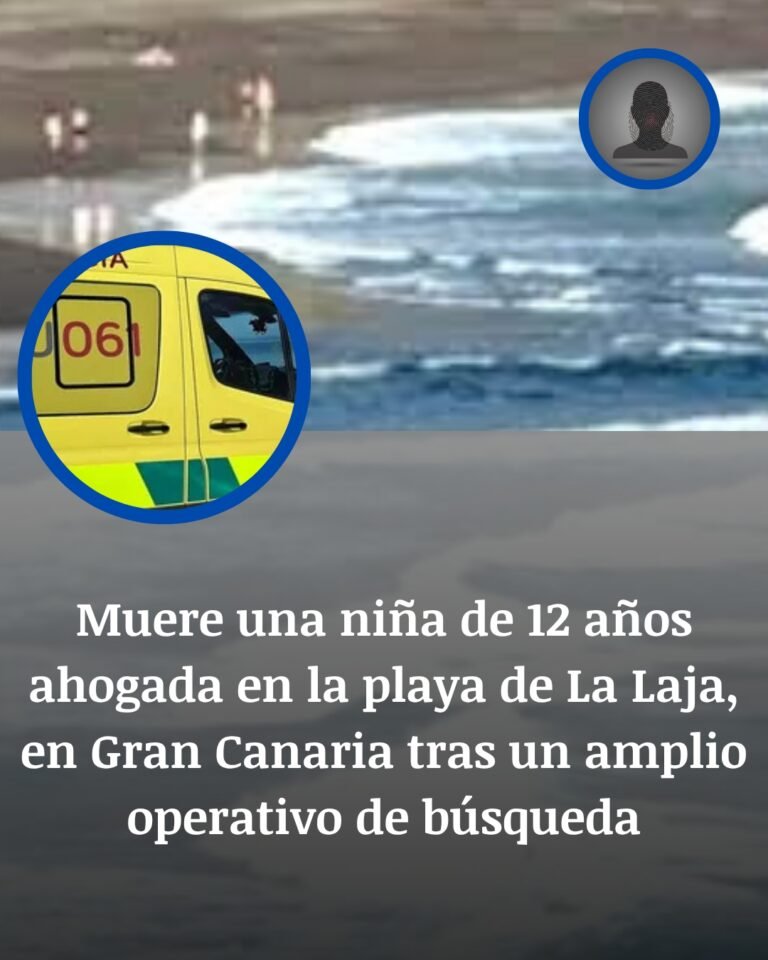 Gran Canaria: muere una niña de 12 años ahogada en La Laja tras un operativo por mar, tierra y aire