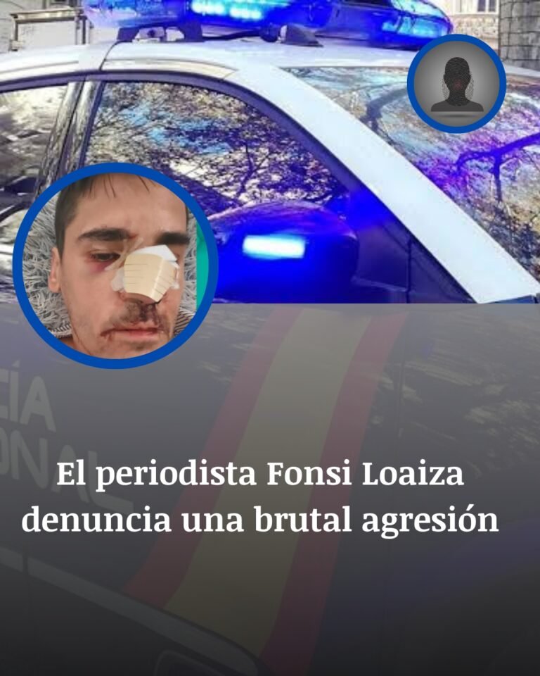 Agreden al periodista Fonsi Loaiza en Cádiz y denuncia que quedó inconsciente tras el ataque