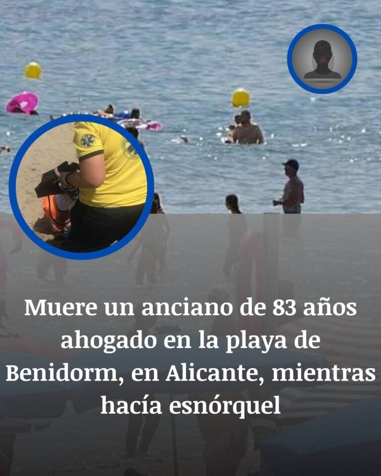 Muere un hombre de 83 años mientras hacía esnórquel en la playa de Poniente de Benidorm