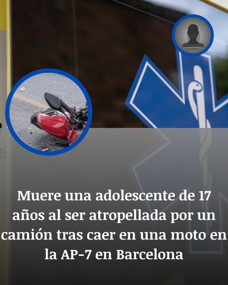 Castellví de Rosanes: una caída en la AP-7, un camión detrás y la muerte de una menor de 17 años