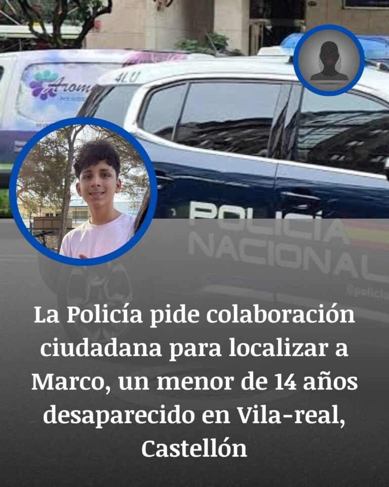 Marco, 14 años y un rastro roto entre Vila-real y Oropesa: la búsqueda que mantiene en vilo a Castellón