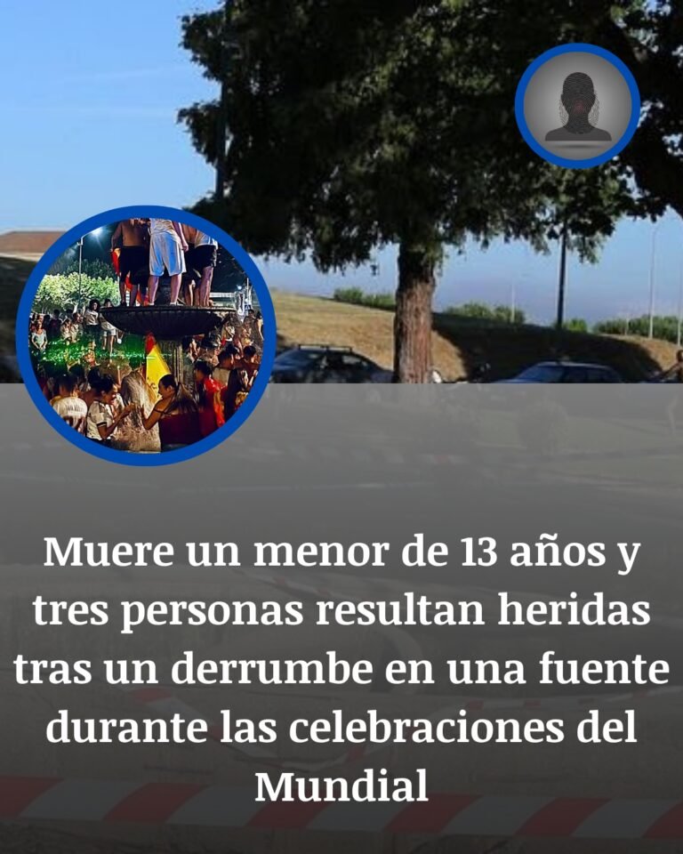 Ciudad Rodrigo: muere un menor de 13 años tras derrumbarse una fuente durante la celebración del Mundial