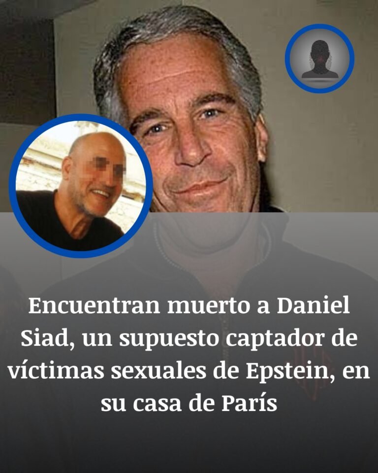 Daniel Siad, el supuesto captador de víctimas de Epstein hallado muerto en París