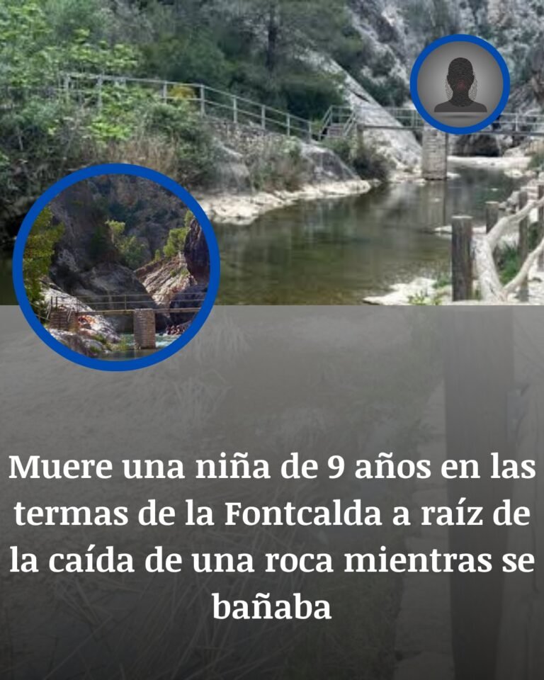 Gandesa: una niña de 9 años muere en la Fontcalda tras caer una roca mientras se bañaba